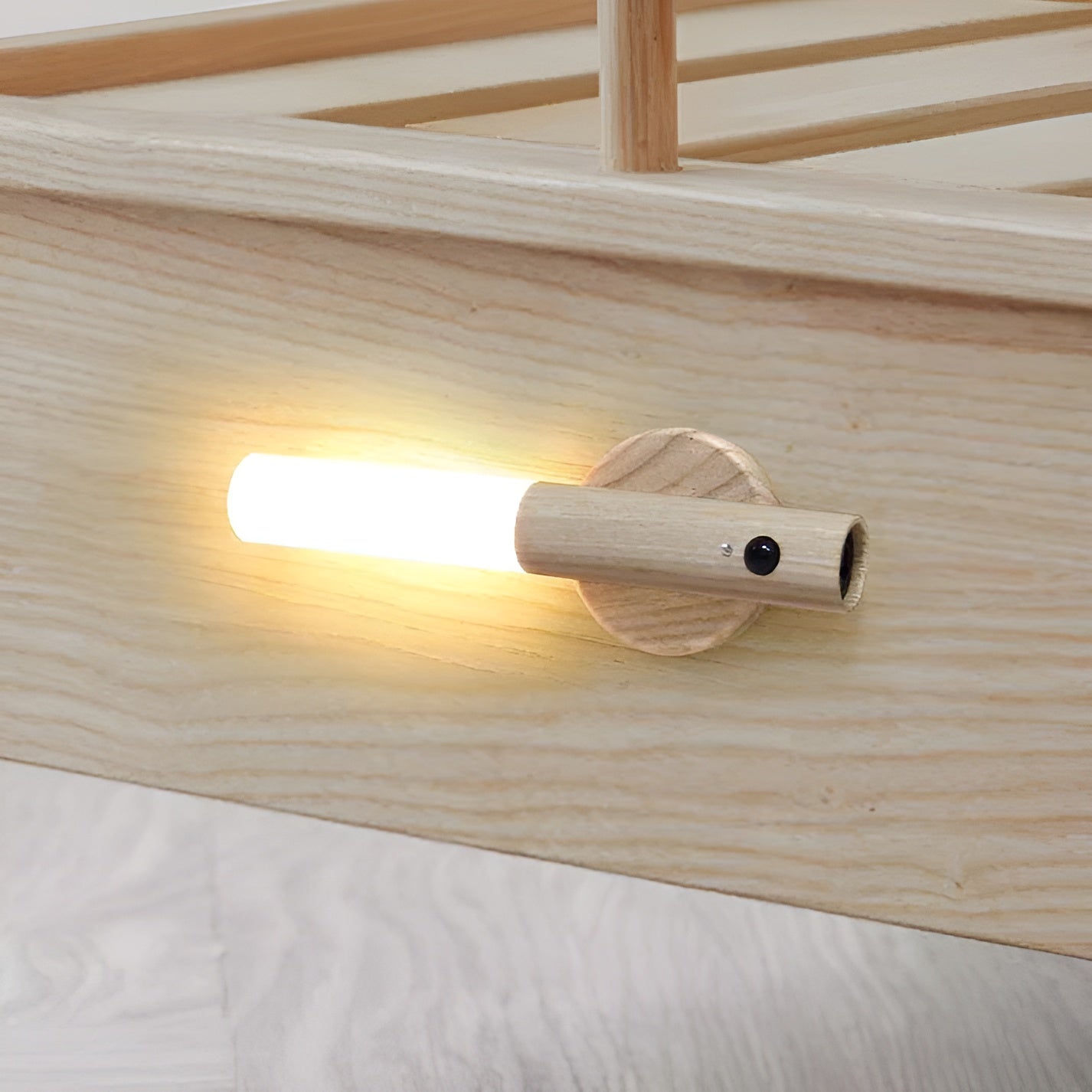 Smart Wireless Wall Light with Motion Sensor & Rechargeable Battery