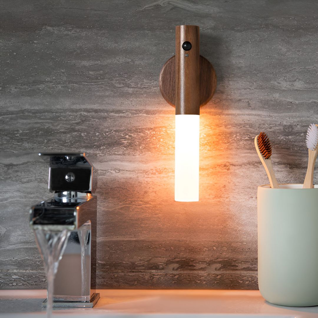 Smart Wireless Wall Light with Motion Sensor & Rechargeable Battery