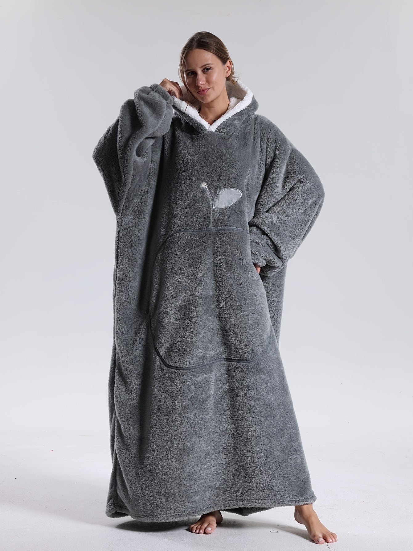 CozyWear Blanket Hoodie | Wearable Comfort for All Seasons