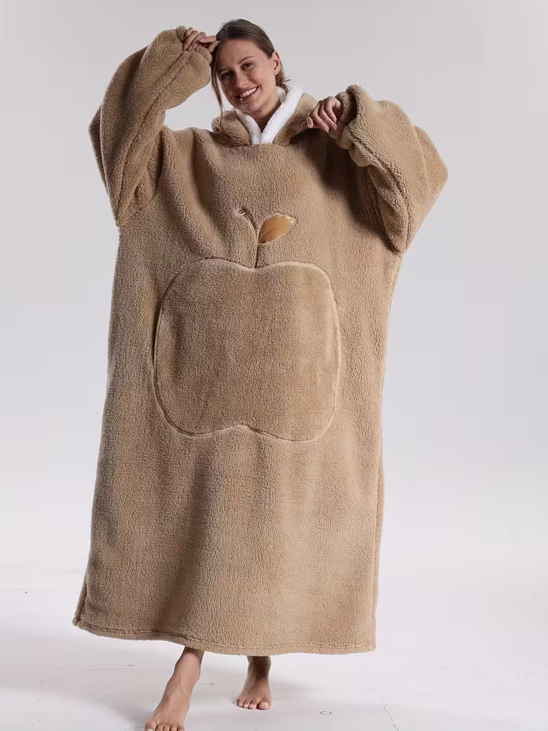 CozyWear Blanket Hoodie | Wearable Comfort for All Seasons