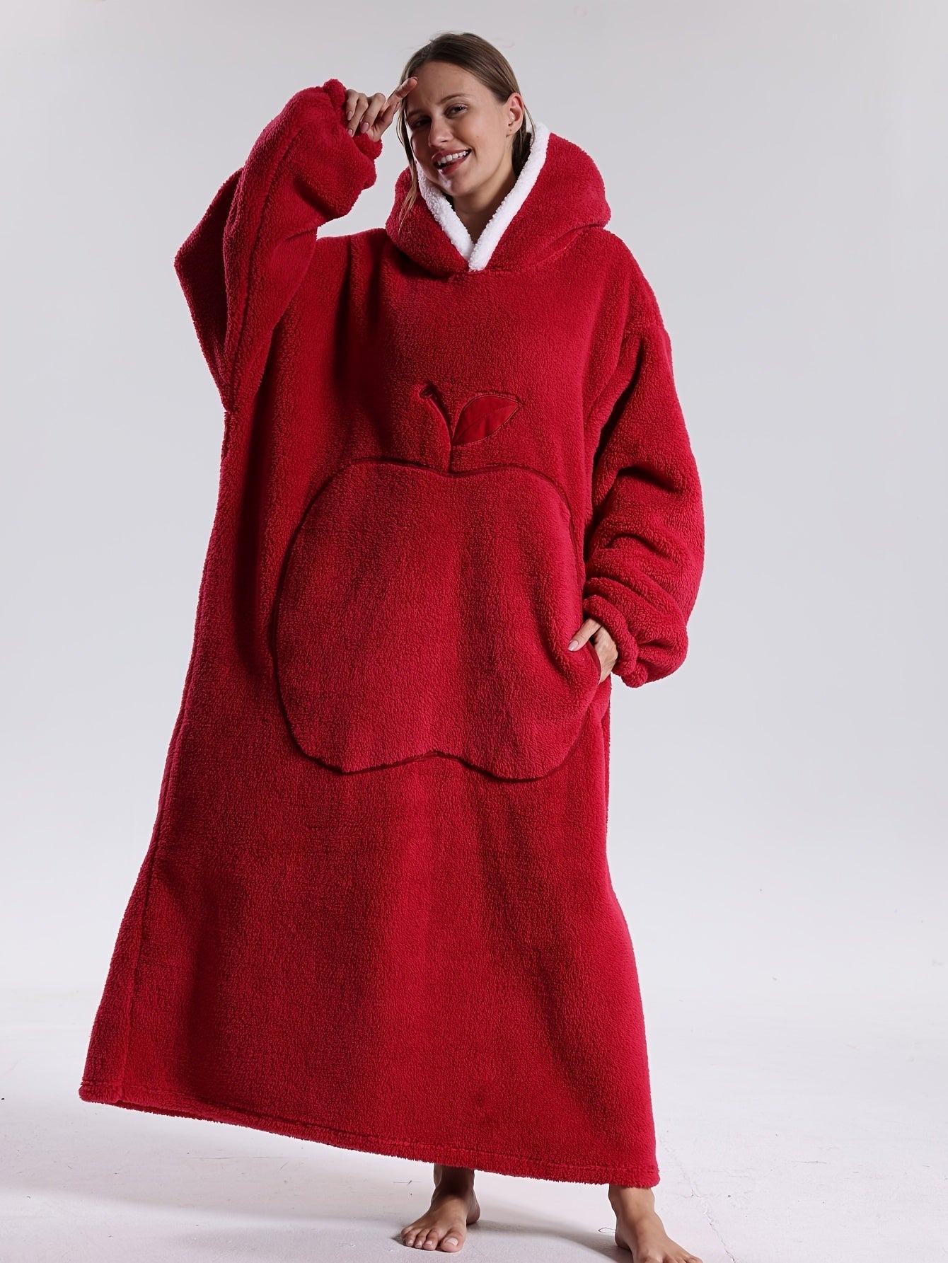 CozyWear Blanket Hoodie | Wearable Comfort for All Seasons