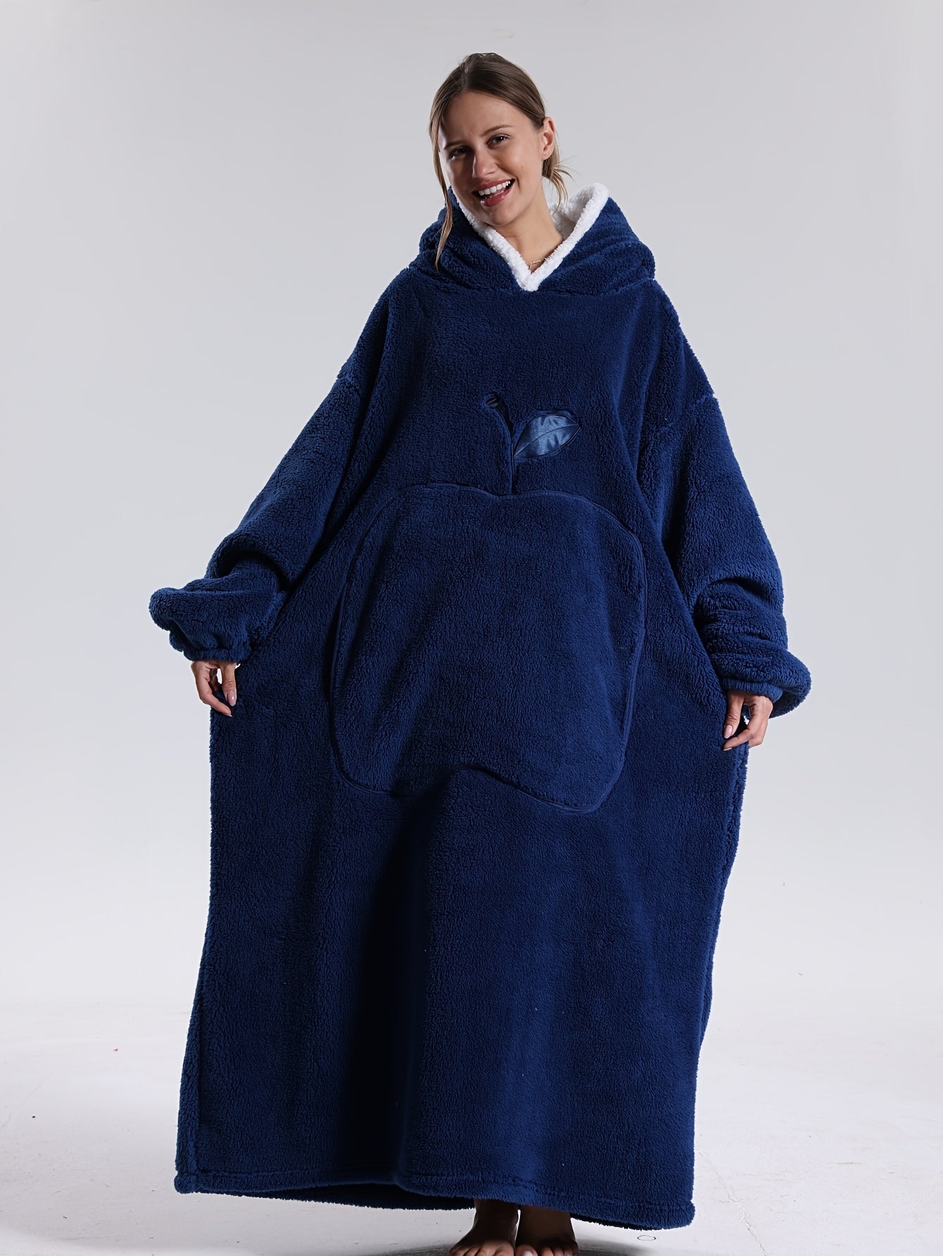 CozyWear Blanket Hoodie | Wearable Comfort for All Seasons