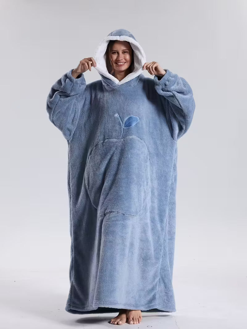 CozyWear Blanket Hoodie | Wearable Comfort for All Seasons