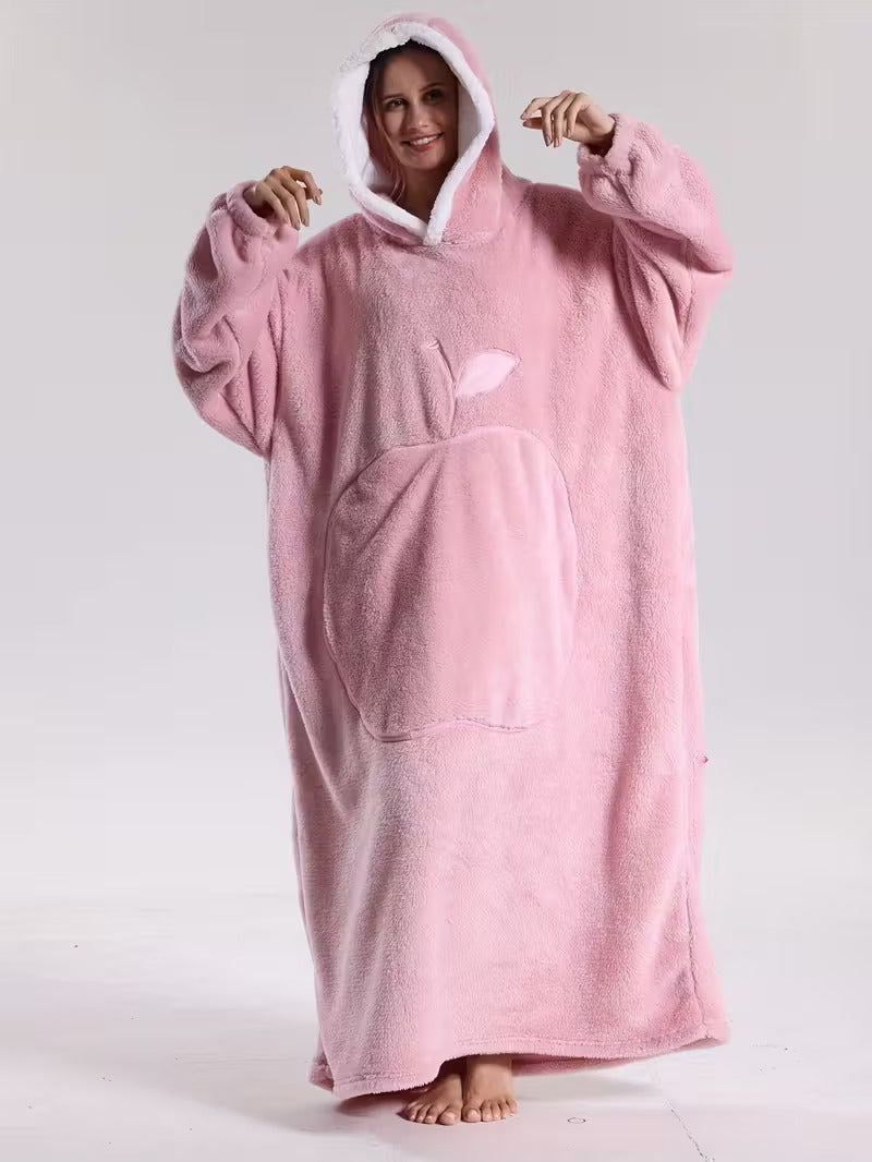 CozyWear Blanket Hoodie | Wearable Comfort for All Seasons