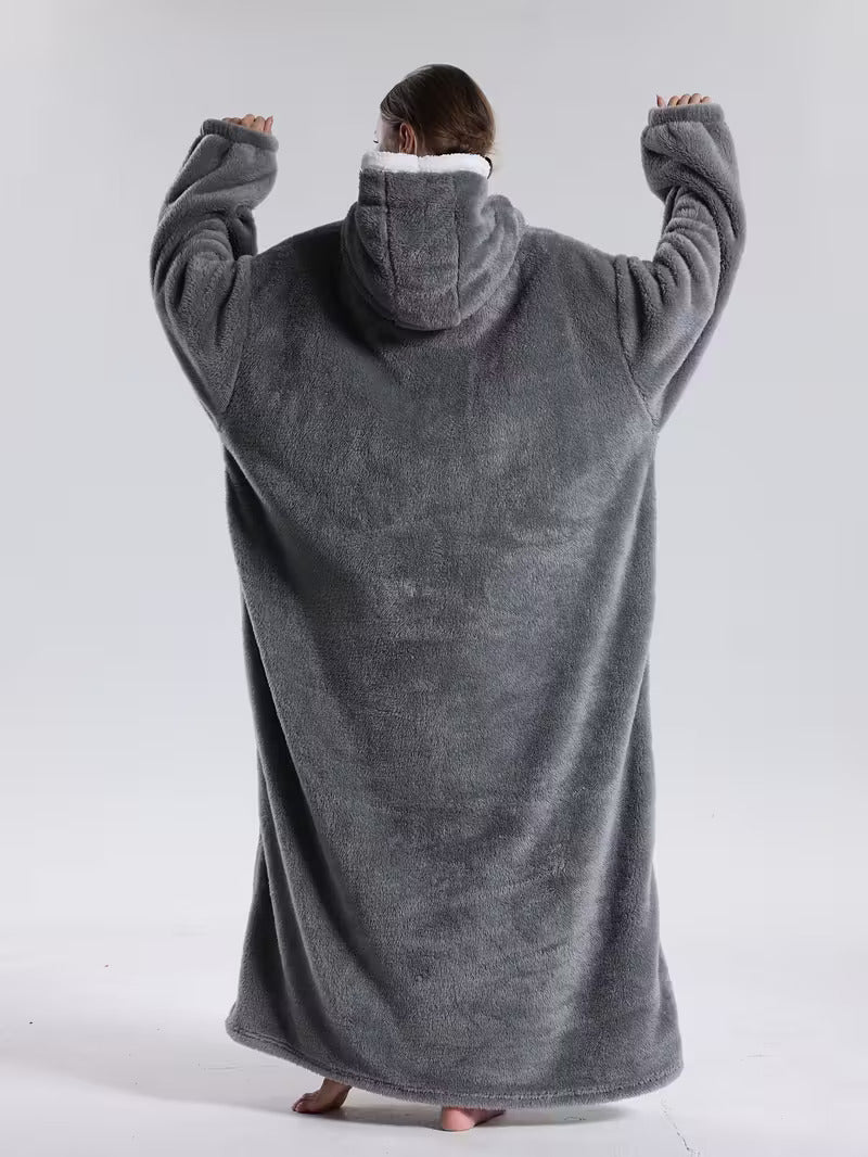 CozyWear Blanket Hoodie | Wearable Comfort for All Seasons