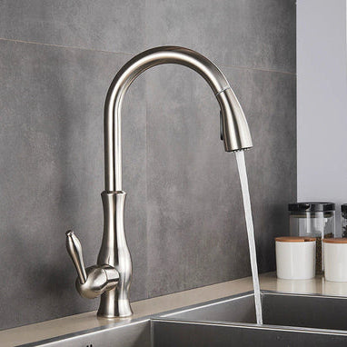 Versatile Pull-Down Kitchen Faucet for Effortless Tasks