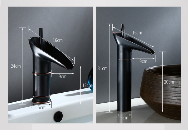 Elegant Waterfall Faucet for Kitchen and Bath