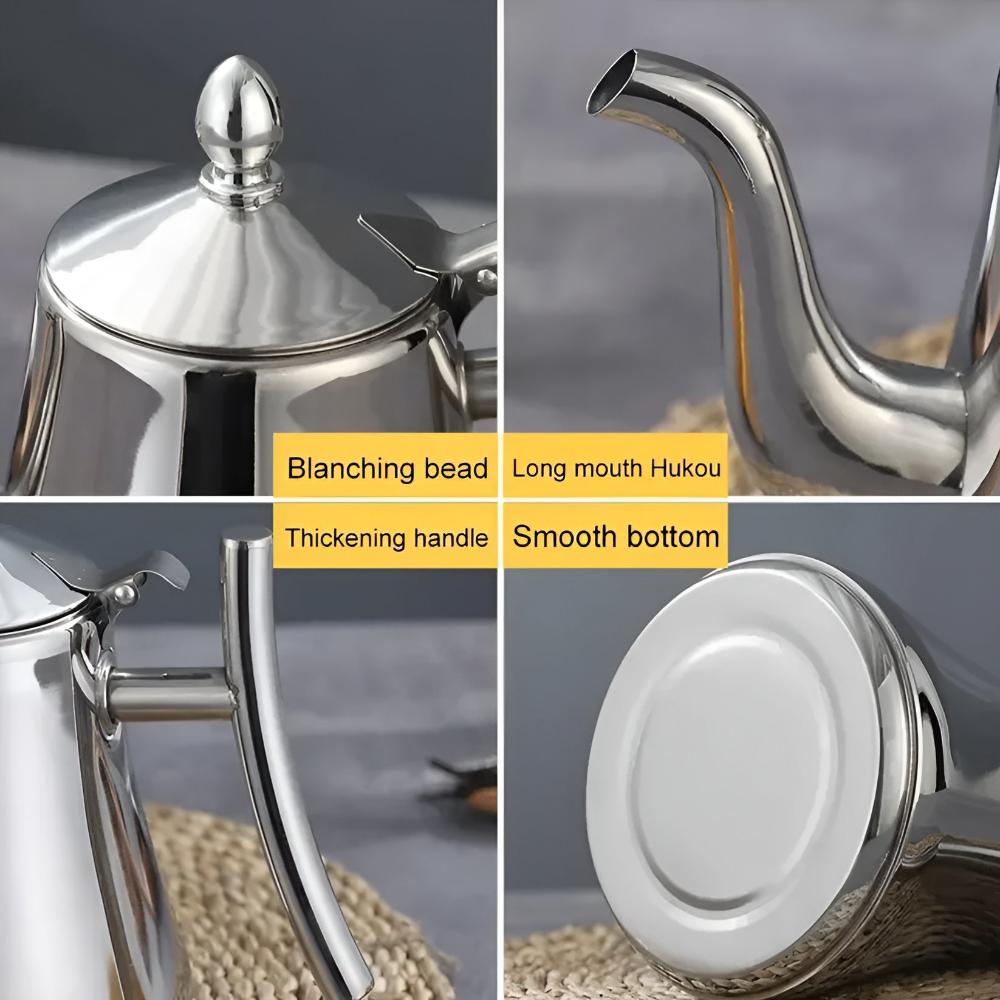 Stainless Steel Kettle with Built-in Filter | Everyday BrewMate