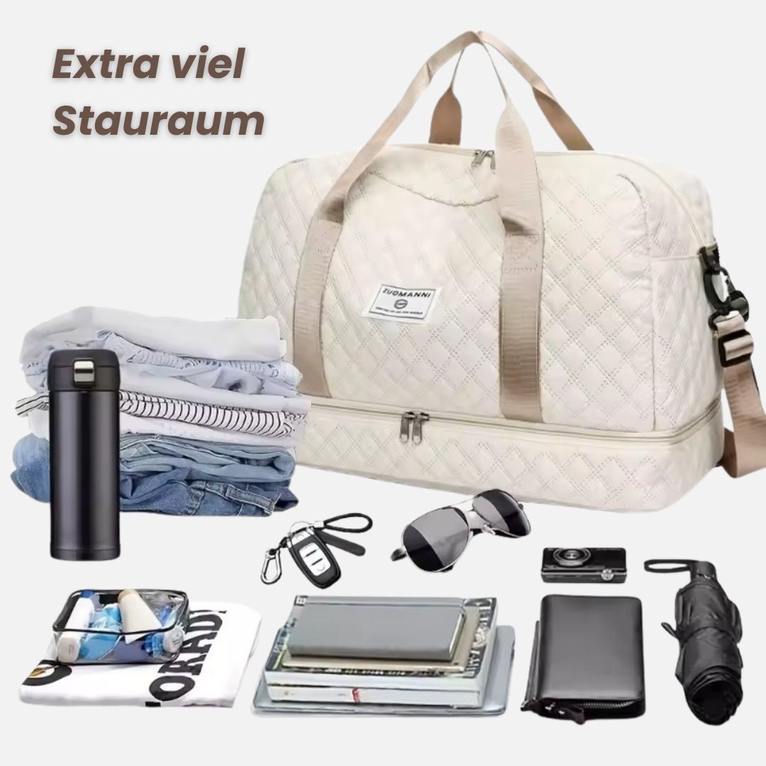 All-in-One Weekend Bag with Shoe Compartment