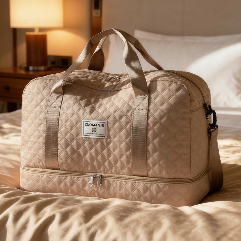 All-in-One Weekend Bag with Shoe Compartment