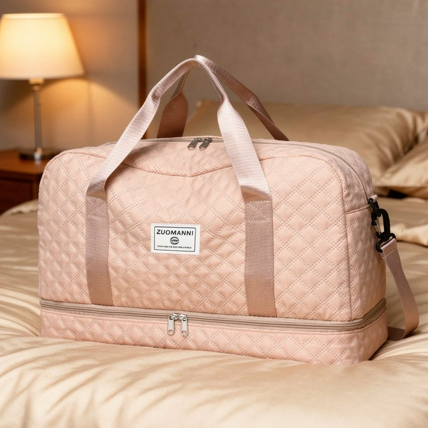 All-in-One Weekend Bag with Shoe Compartment