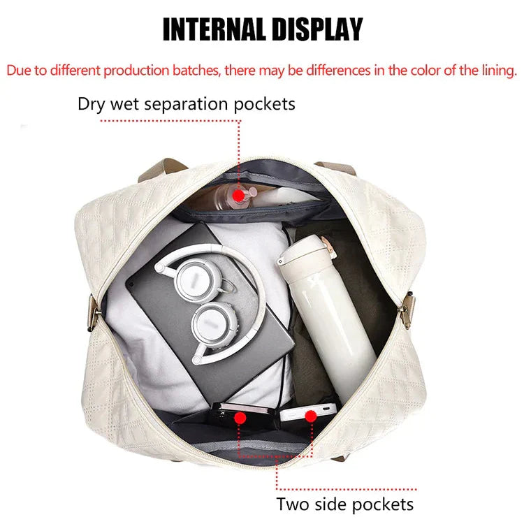 All-in-One Weekend Bag with Shoe Compartment