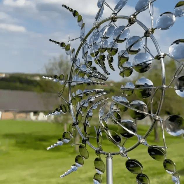 Garden Whirlwind | Elegant Metal Wind Spinner