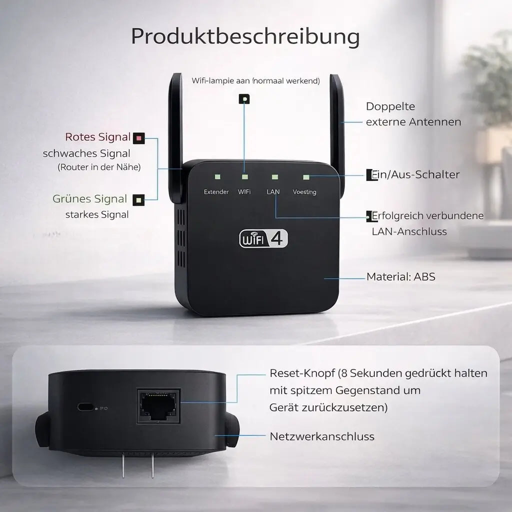 HomeWiFi Booster | Reliable Network Expander for Every Room