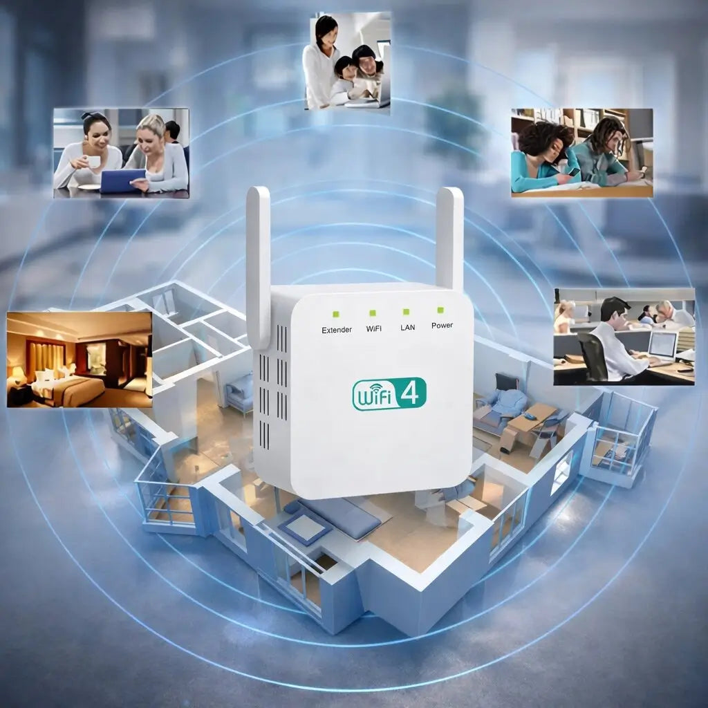 HomeWiFi Booster | Reliable Network Expander for Every Room