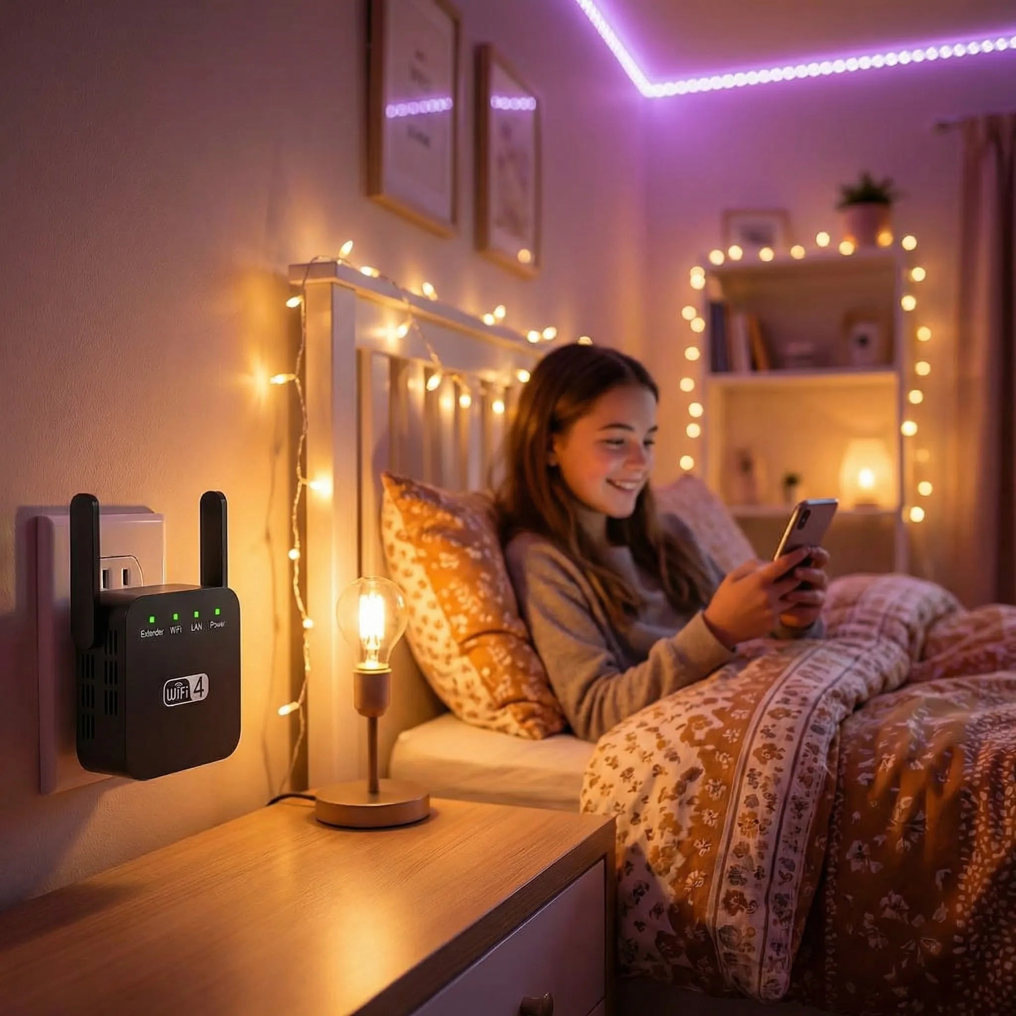 HomeWiFi Booster | Reliable Network Expander for Every Room