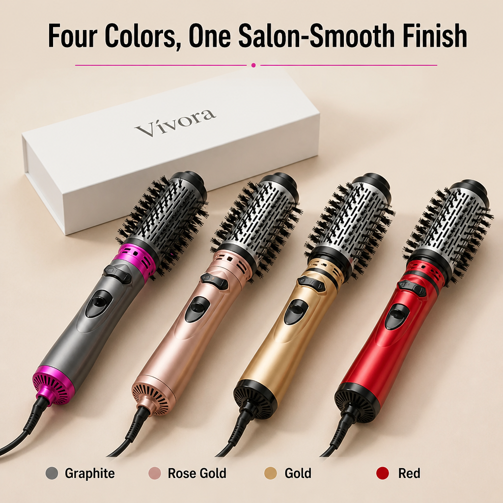 Vívora™ AirStyler — Dry, Smooth & Add Salon Volume in One Pass